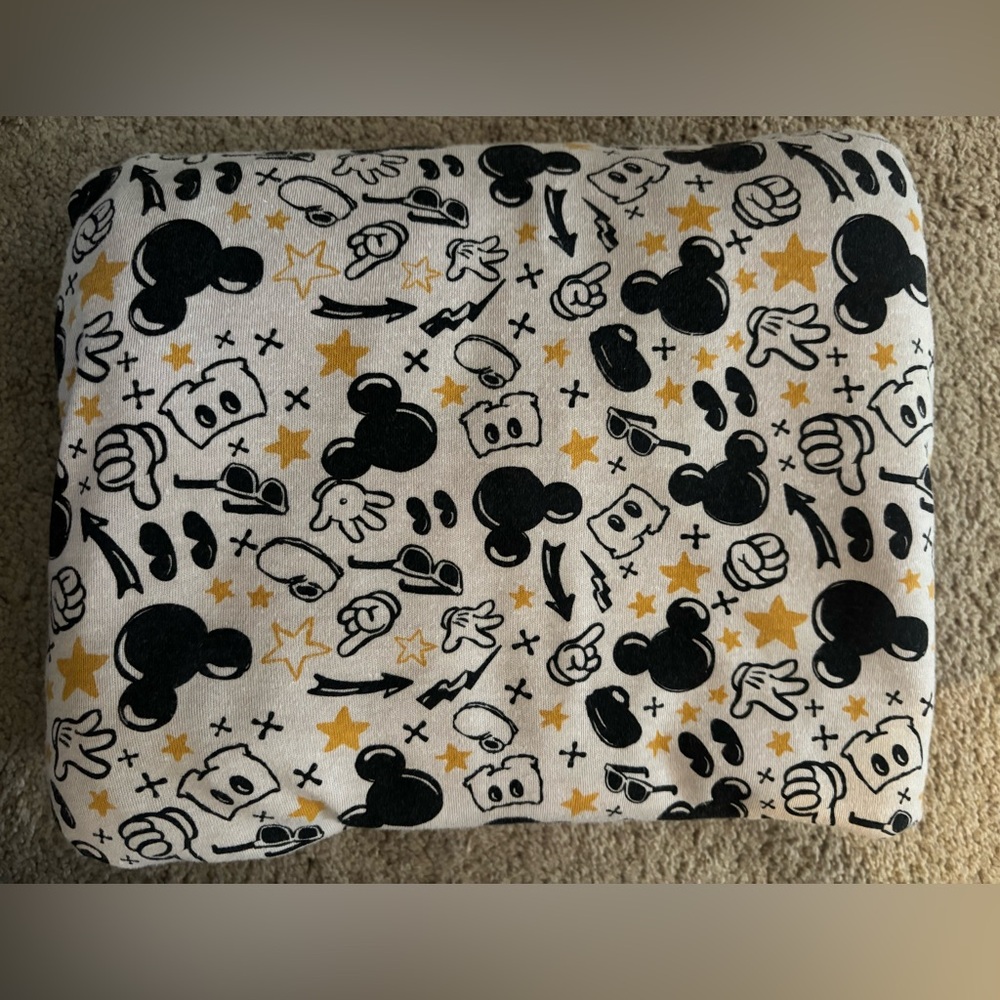 Disney Mickey Mouse Moby Wrap - Black, White, and Gold